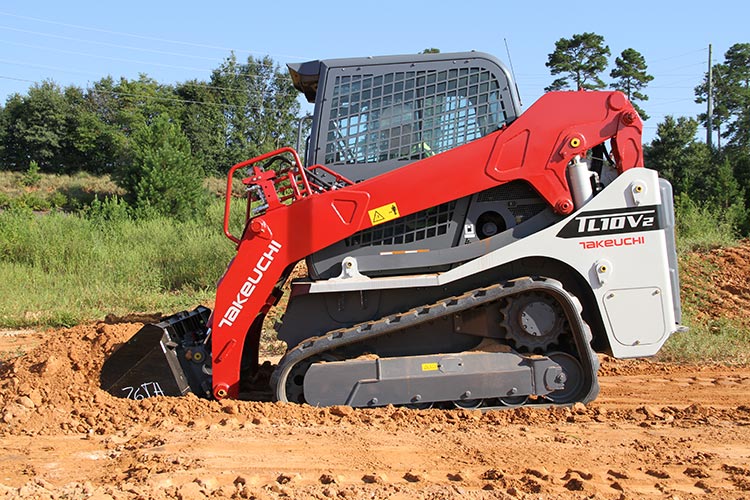 A Takeuchi Skid Steer for Farming