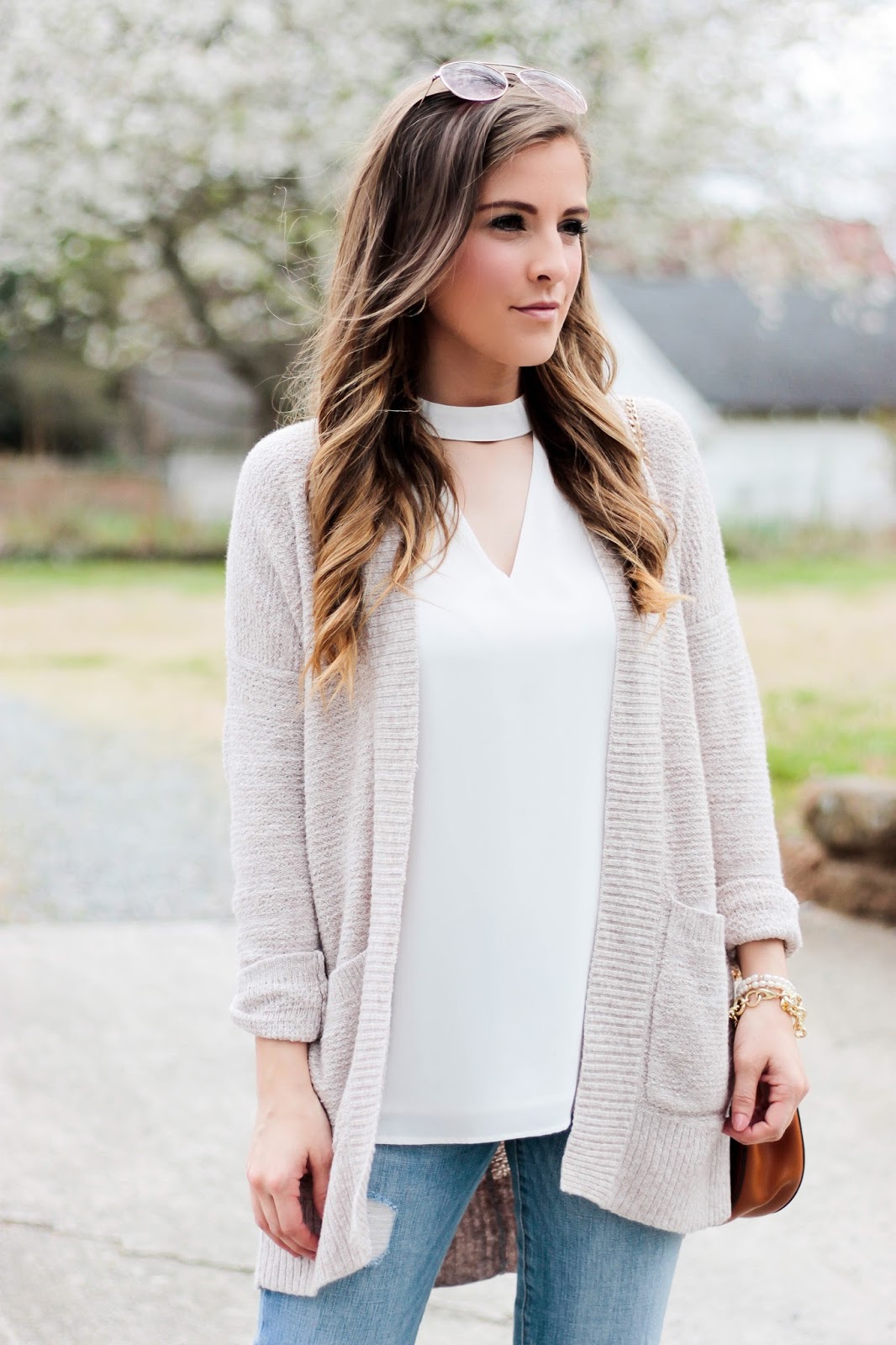 Coziest Boyfriend Cardigan for Spring... The Dainty Darling