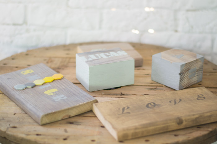 Carteles madera diy