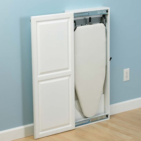 Wall Mounted Ironing Board Cabinet, In Wall Ironing Board Cabinet