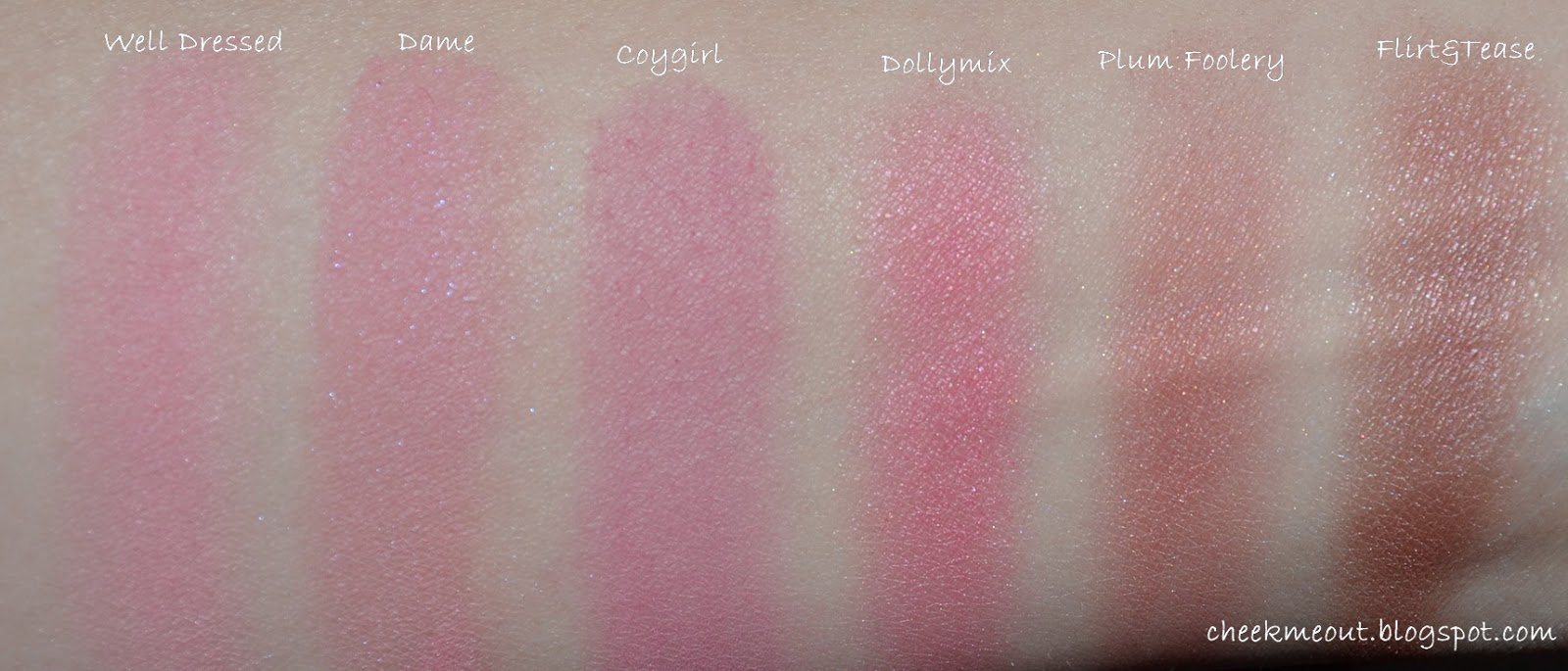 mac powder blush dame