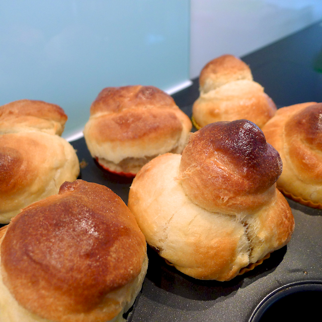 Brioche-Muffins nach Cynthia Barcomi Brioche-Muffins nach Cynthia Barcomi