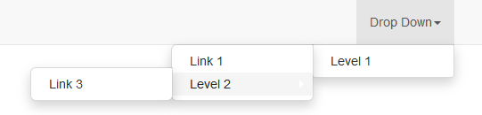 Agregarle a Bootstrap 3 submenú de varios niveles. | SOFTPEI ...