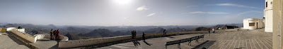 Panoramic view from Sajjan Garh Fort, Udaipur