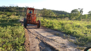 Prefeitura de Macajuba dá continuidade as recuperações das estradas vicinais