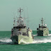 Tiga Kapal Perang Dalam Patkor Ausindo 2012 Dihantam Badai