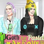Goth To Pastel Makeover