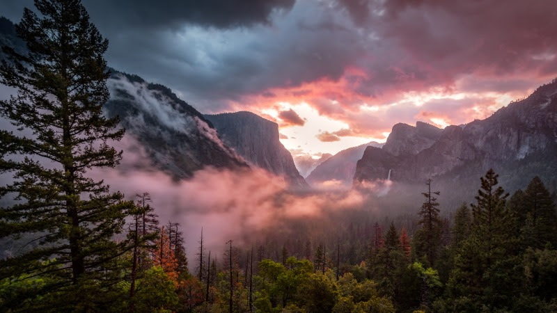 Best View from Yosemite National Park HD