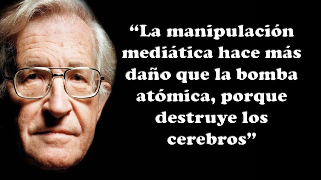 Las terribles 10 estrategias de manipulación masiva, reveladas por Noam Chomsky