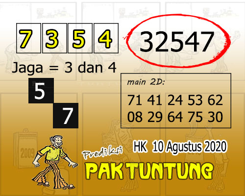 Prediksi Togel Hk Senin 10 Agustus 2020 Hongkong Terjitu Prediksi Jp