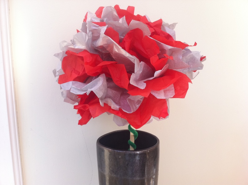 tissue paper art for kids ~ Creative Art and Craft Ideas