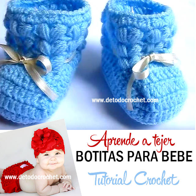 Botines Tejidos Botin A Crochet Bebe Zapatitos Tejidos Boticas De