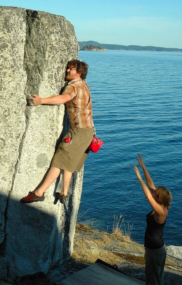 Powell River Climbing Powell River Climbing Guidebook Teaser Bouldering
