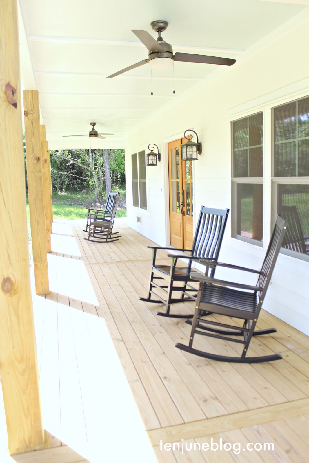 Ten June Our Springtime Farmhouse Front Porch Want To See Where We Are Spending So Much Time On Our Front Porch This Springtime Post Is Sponsored By My Friends At Wayfair