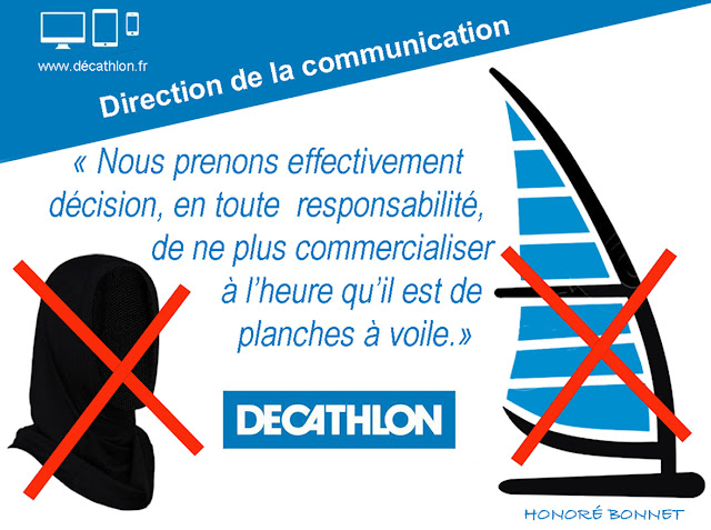 DÉCATHLON fait marche arrière .