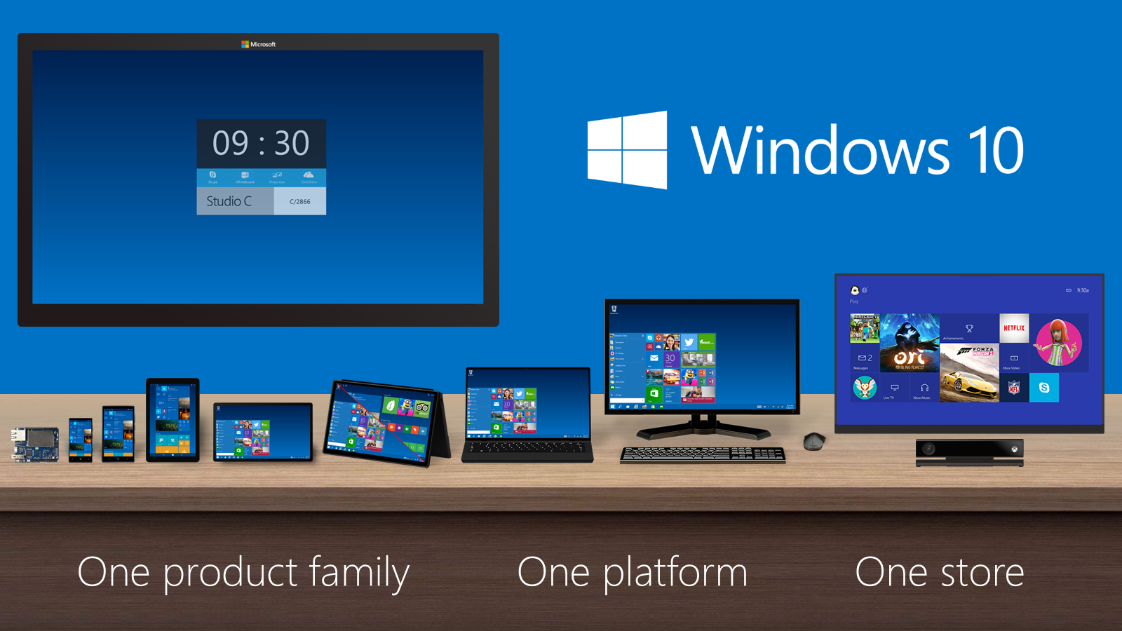 Microsoft Windows 10 New features