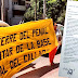 Entrega de firmas ante la Embajada Peruana en Santiago de Chile