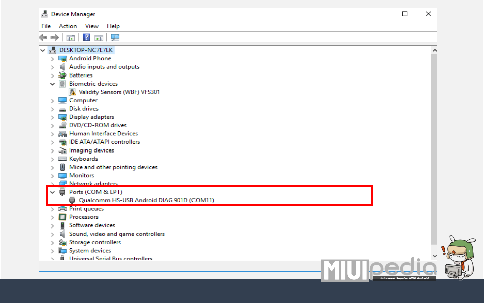 Device Manager Qualcomm HS-USB Android DIAG 901D Device Manager Qualcomm HS-USB Android DIAG 901D
