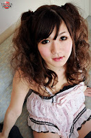 Nene Aizawa Cute Japanese Ladyboy in Sexy Dress