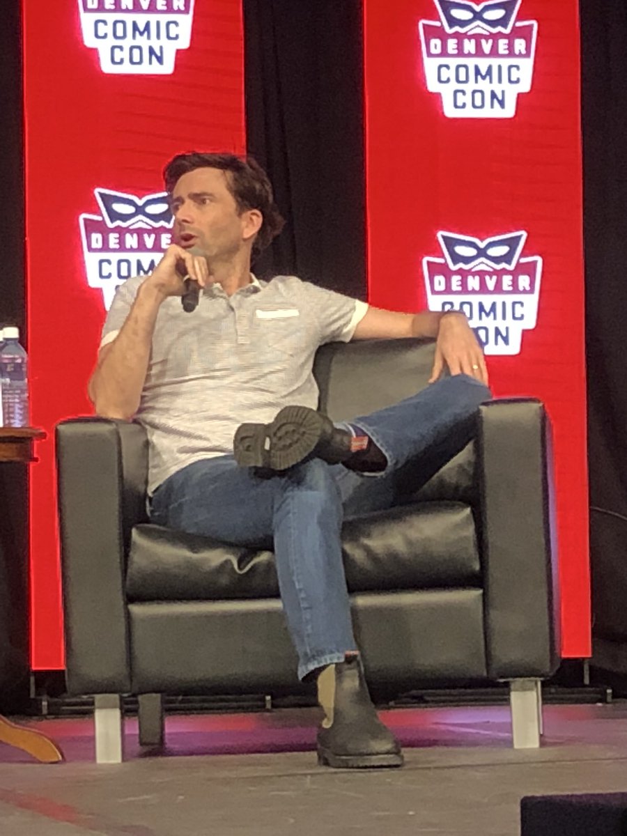 David Tennant's panel at Denver Comic Con on Sunday 17th June 2018. Photo by PCB J.L. Jamieson