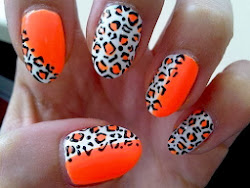 nail designs cheetah zebra