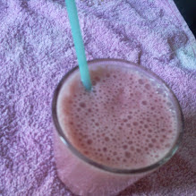 batido de fresa