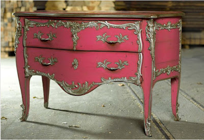 French Antique Furniture on French Antique Furniture Reproductions  Pink French Chest Of Drawers