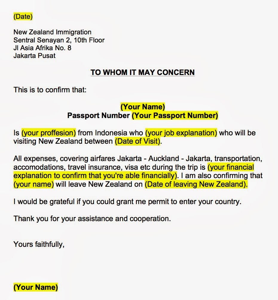 Contoh Surat Contoh Surat Undangan Sponsor Untuk Visa Contoh Surat Contoh Surat Undangan Sponsor Untuk Visa