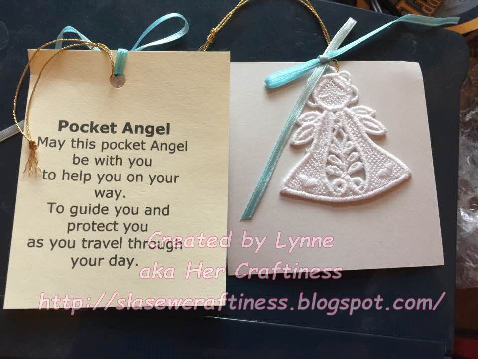 Her Craftiness May This Pocket Angel Be With You