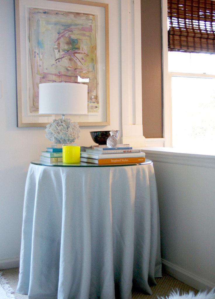 A Lived in Home Skirted Tables