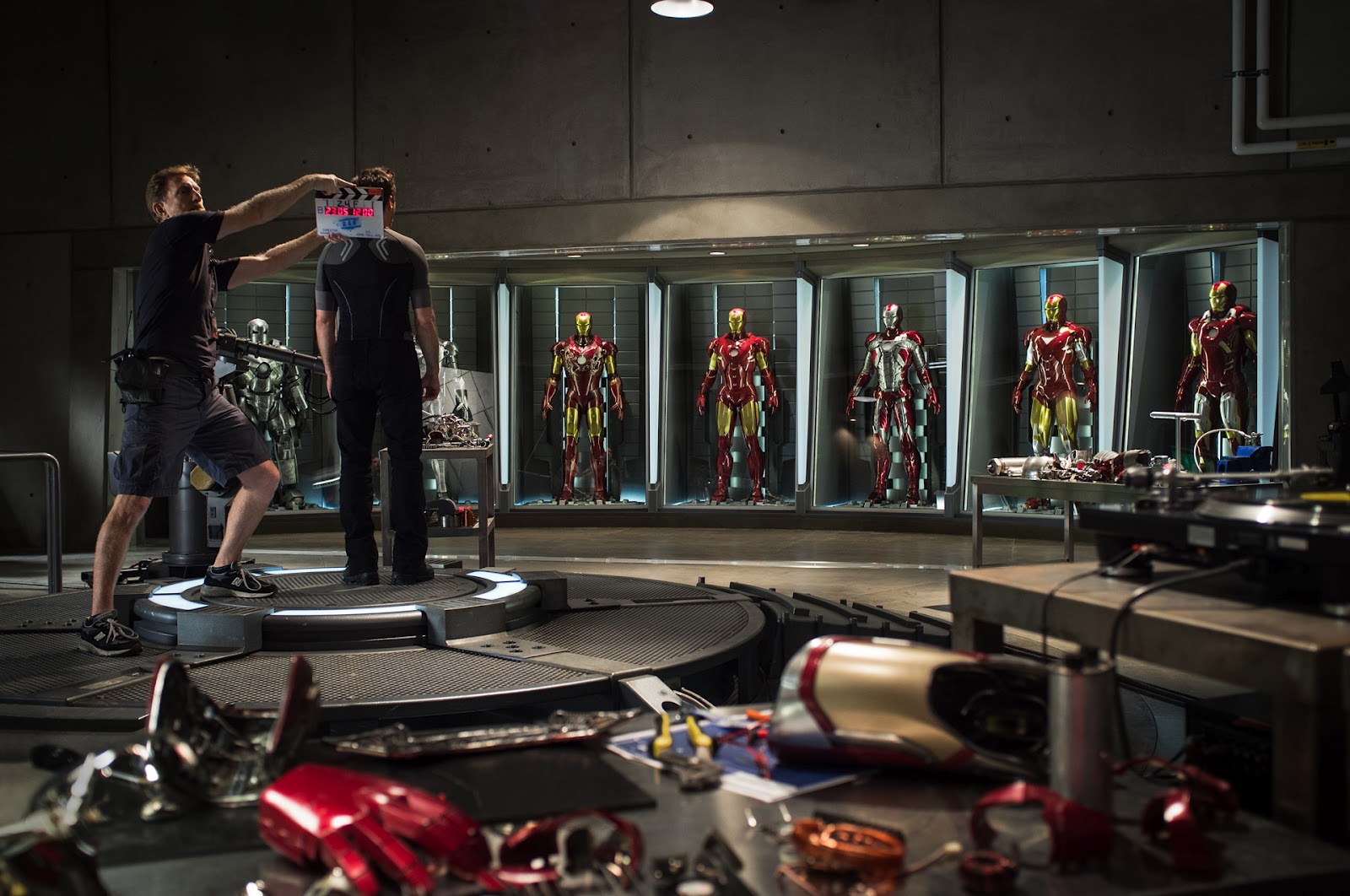 A Sighthound's Life: HALL OF ARMOR SHOT FROM IRON MAN 3