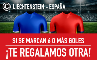 sportium promocion 25 euros Liechtestein vs España 5 septiembre sportium promocion 25 euros Liechtestein vs España 5 septiembre
