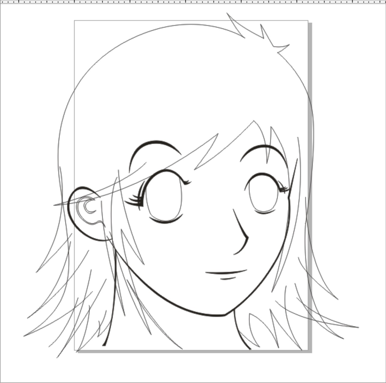 Gambar Sketsa Wajah Yang Mudah Digambar | Sobsketsa