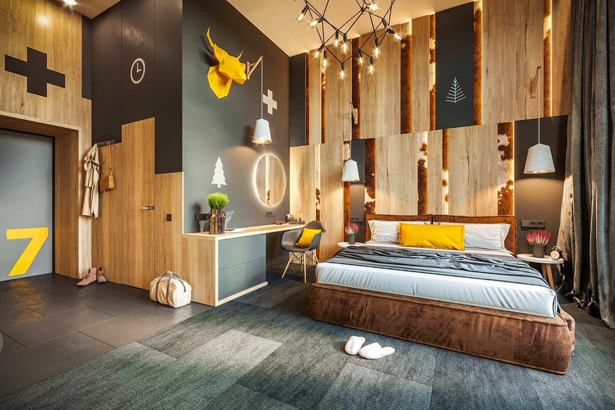 Thiết kế nội thất phòng ngủ theo chủ đề thành phố: Cảm hứng từ 3 khách sạn Suites Thiết kế nội thất phòng ngủ theo chủ đề thành phố: Cảm hứng từ 3 khách sạn Suites
