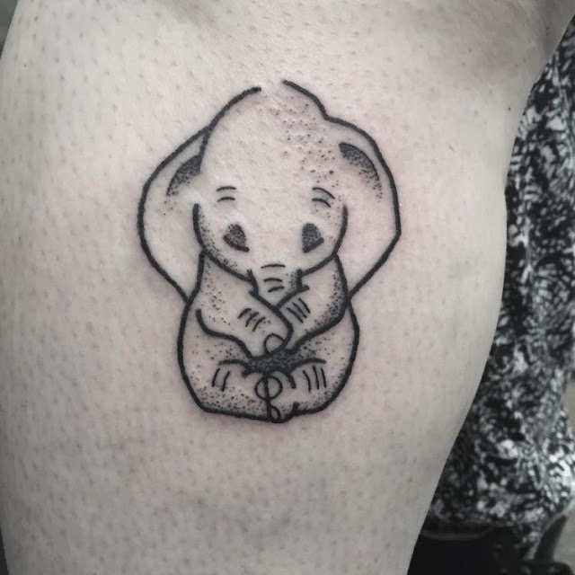 Tatuagens femininas de elefante Tatuagens femininas de elefante