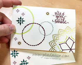Stampin' Up! Eastern Beauty Note Card ~ Eastern Palace Starter Bundle ~ www.juliedavison.com