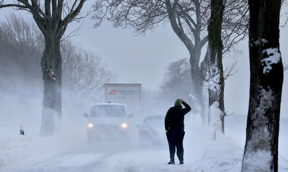 The Big Wobble Deadly Storm "Egon" sweeping across Germany with