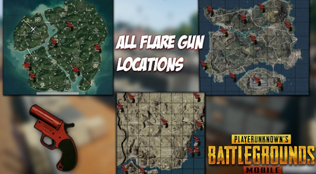 Flare Gun Place in Erangel Flare Gun Place in Erangel