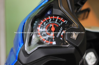 Speedometer tanpa perubahan yang berarti Speedometer tanpa perubahan yang berarti