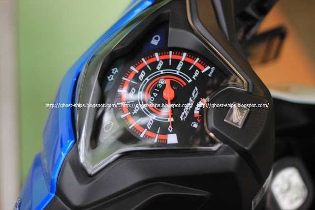 Speedometer tanpa perubahan yang berarti Speedometer tanpa perubahan yang berarti