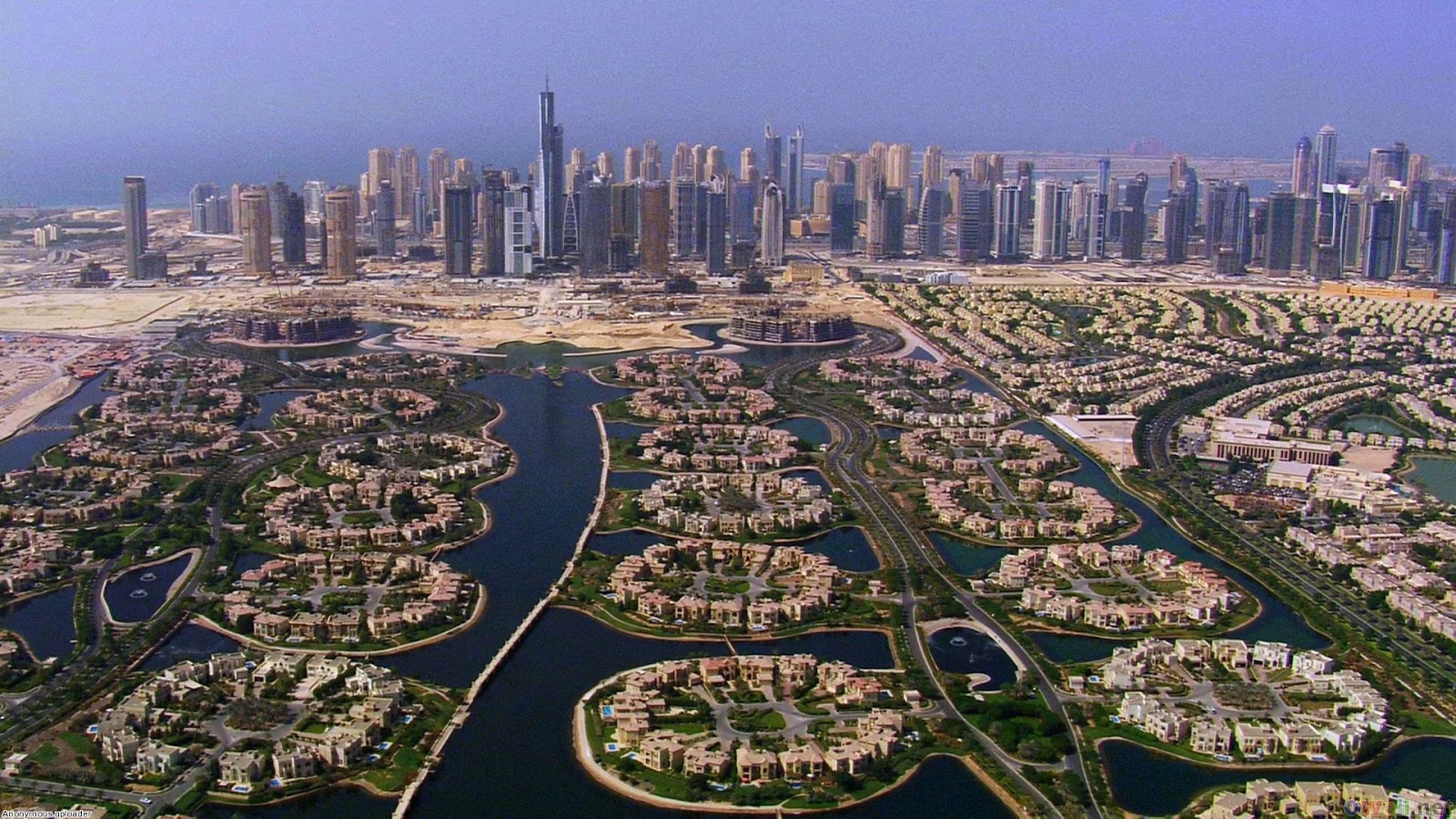 Super Islas artificiales en Dubai Tema serio