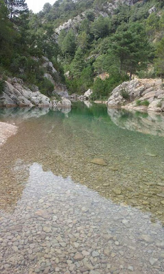 Toll de capons, ulldemó, pesquera, Beceite Toll de capons, ulldemó, pesquera, Beceite