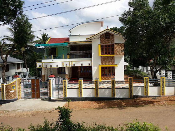 House of Mr.James Mamoottil, Kerala