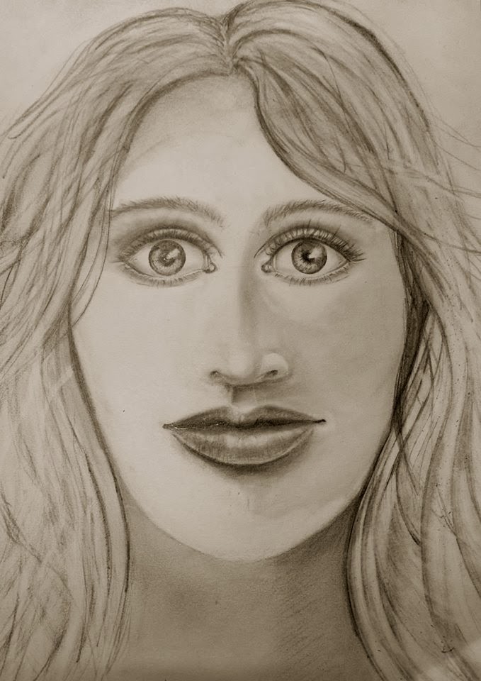 drawing faces: The many facets of the human face are fascinating to