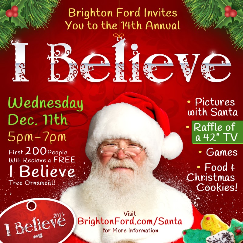 Santa Claus's 14th Visit to Brighton Ford