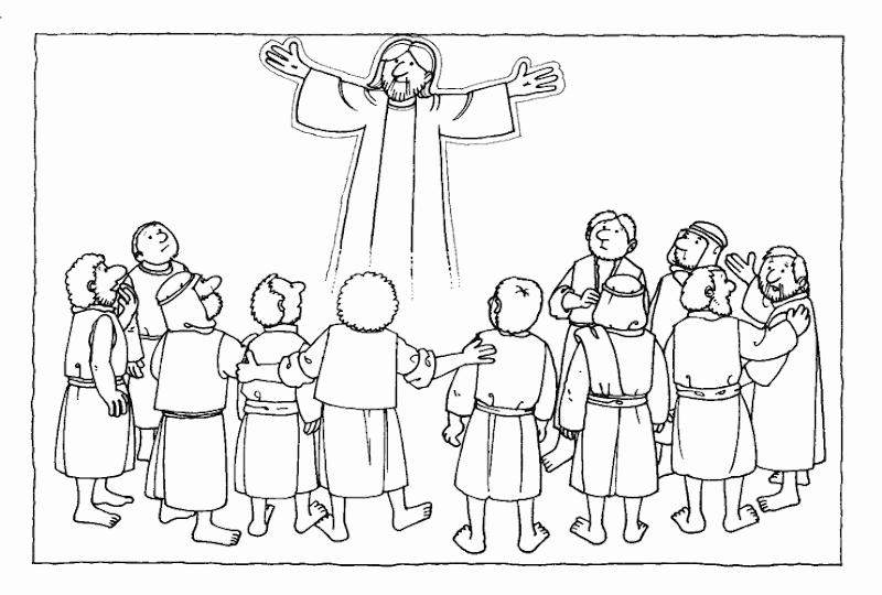 j is for jesus coloring pages - photo #28