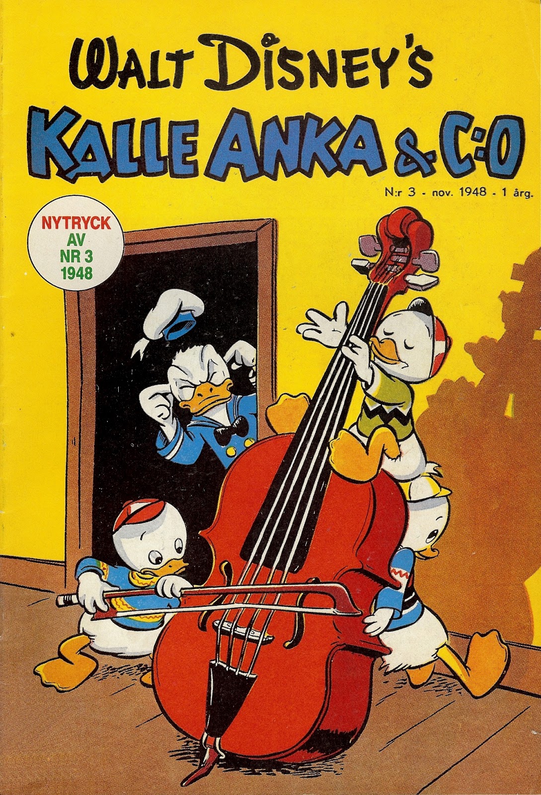 Nostalgorama Kalle Anka nr 3 1948