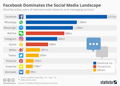 social media user stats chart