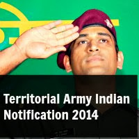 Territorial Army Indian Notification 2014