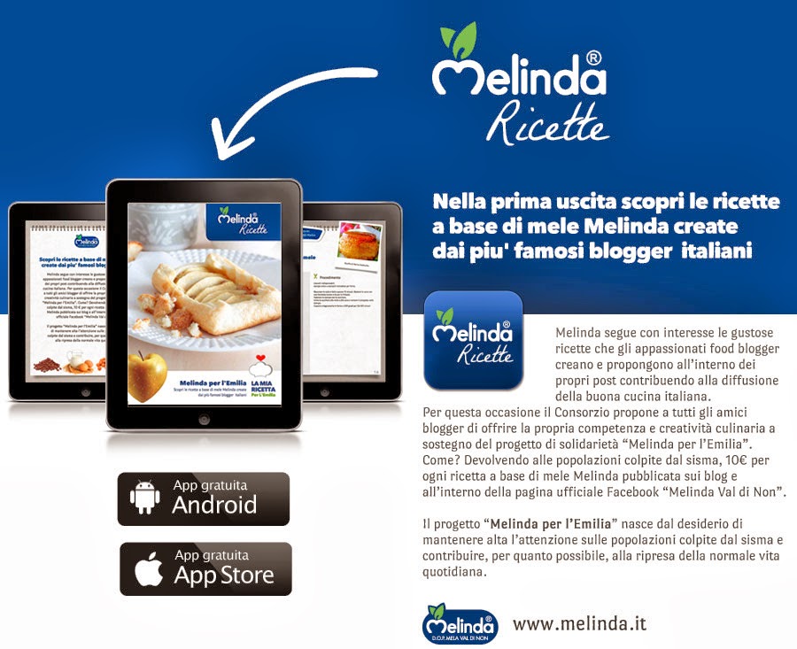 Le ricette Melinda per l'app!